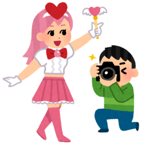コスプレイヤー